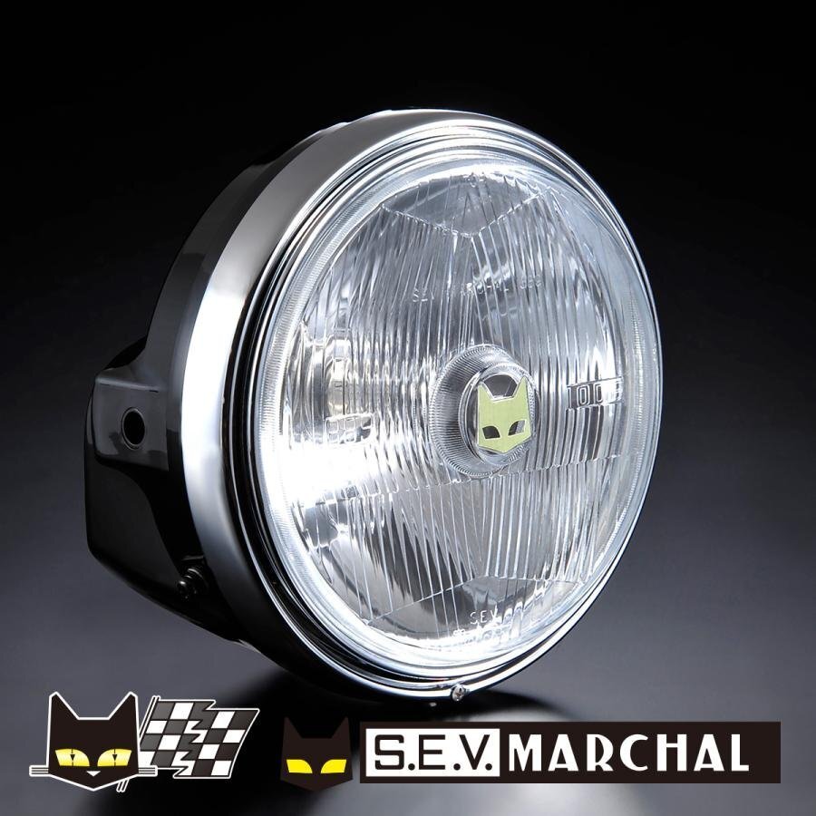 マーシャルヘッドライト889 メーカー直営 安心 CB1100F CB900F CB750F フルキット クリアーレンズ・ブラックケース 8007拍卖