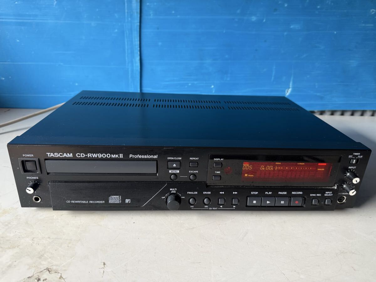 TASCAM タスカム CD-RW900mkⅡ 業務用CDレコーダー 拍卖