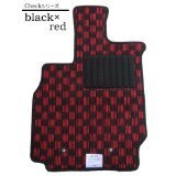 トヨタ 86ZN6 フロアマット チェック ブラック&レッド拍卖