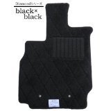 トヨタカローラアクシオフロアマットダイヤブラック&ブラック拍卖