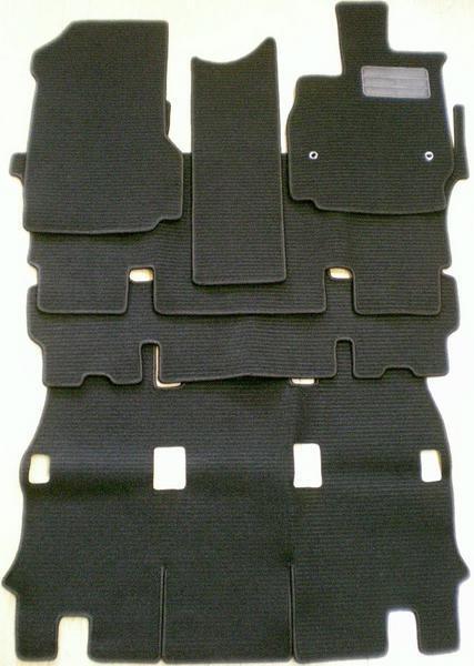 三菱 パジェロ V70系 7名 車種別専用品 新品 フロアマット 黒!拍卖