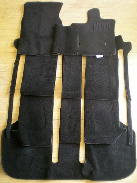 トヨタ アルファード 20系 専用 フロアマット カーマット 黒10mm拍卖
