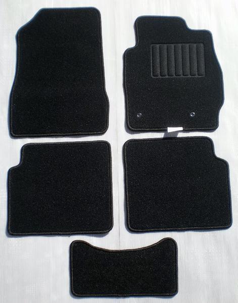 マツダ デミオ DE系 専用 新品 フロアマット 黒無地 車用品 内装拍卖