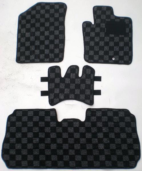 ダイハツ ムーヴ L175S 専用 フロアマット カーマット チェック拍卖