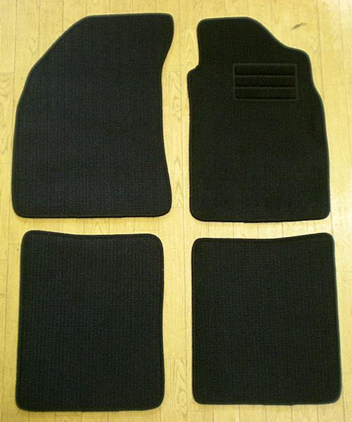 三菱 ランエボ Ⅶ Ⅷ 専用 新品 フロアマット 黒 内装 車用品拍卖
