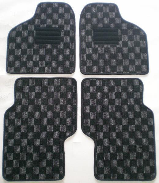 ローバーミニ XN12A 専用 フロアマット カーマット チェック柄拍卖