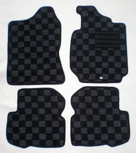 スズキ ジムニー JB23W 専用 フロアマット カーマット チェック拍卖