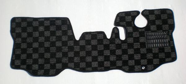 日産 キャラバン E25系 フロントマット カーマット チェック柄拍卖