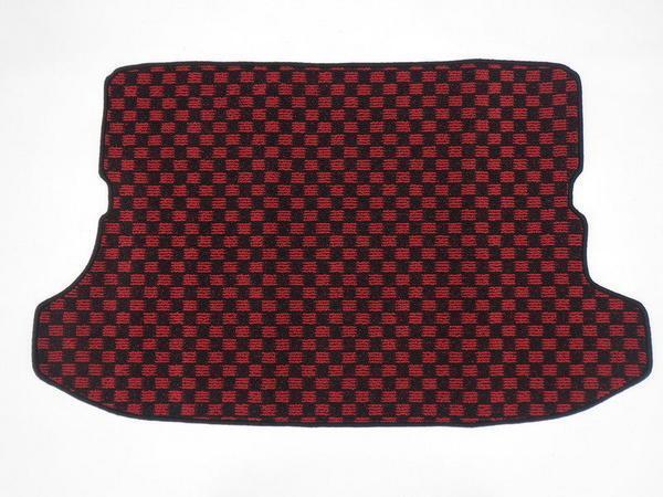 トヨタ 86 ZN6 ラゲッジマット トランクマット チェック黒×赤拍卖