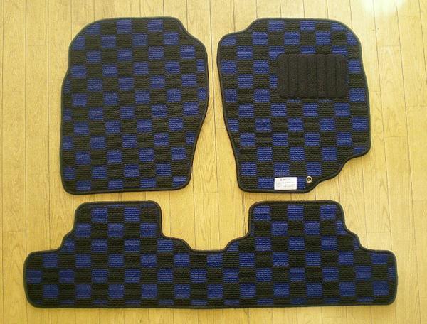 スズキ ワゴンR MC22S 専用 フロアマット カーマット チェック拍卖