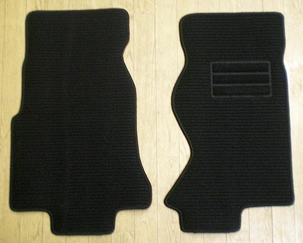 マツダ RX-7 FD 専用 新品 フロントマット カーマット 黒拍卖