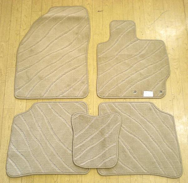 トヨタ プリウス 30系 新品 フロアマット カーマット ベージュ柄拍卖