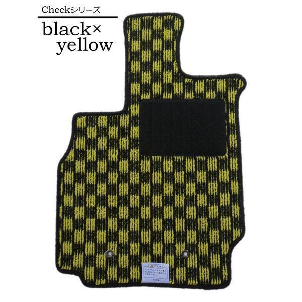 日産 ラシーン 14系 新品 フロアマット チェック イエロー拍卖