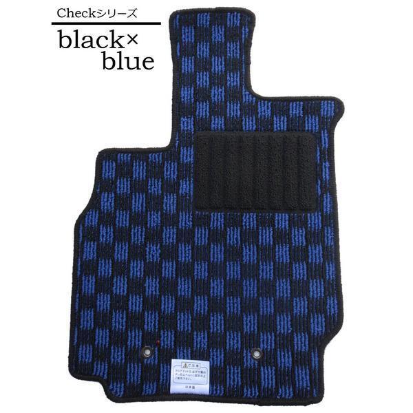 日産 シルフィ TB17 新品 フロアマット チェック ブルー拍卖