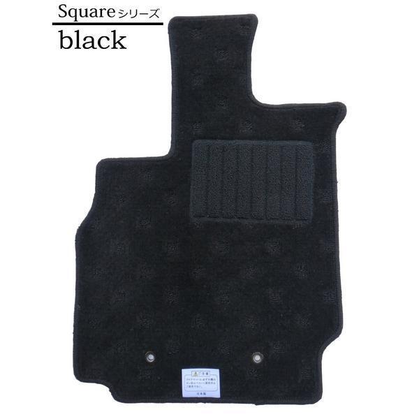 日産 デイズ B21W 2WD フロアマット スクエア ブラック拍卖