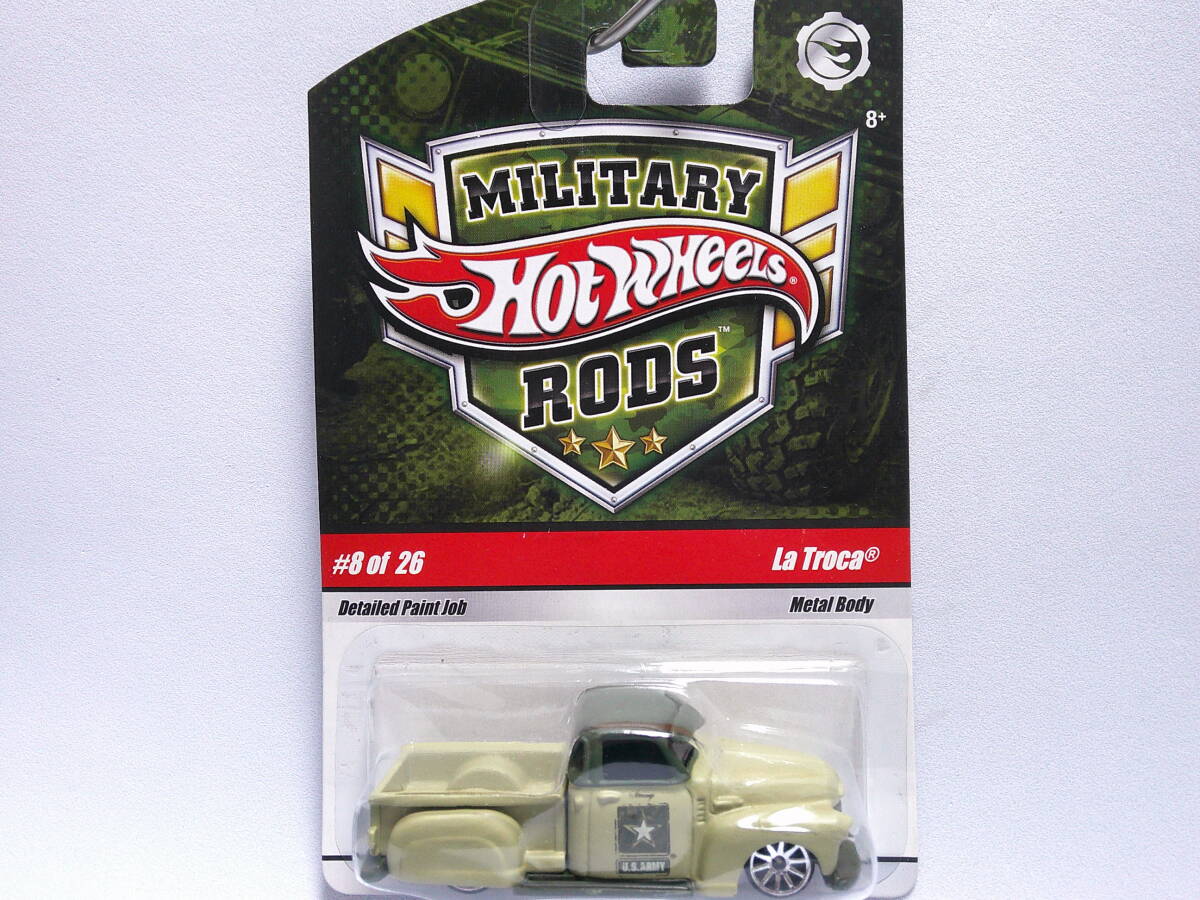 ホットウィール (草) '50 シボレー 3100 La Troca <未開封> Hot Wheels ミリタリー ロッズ拍卖