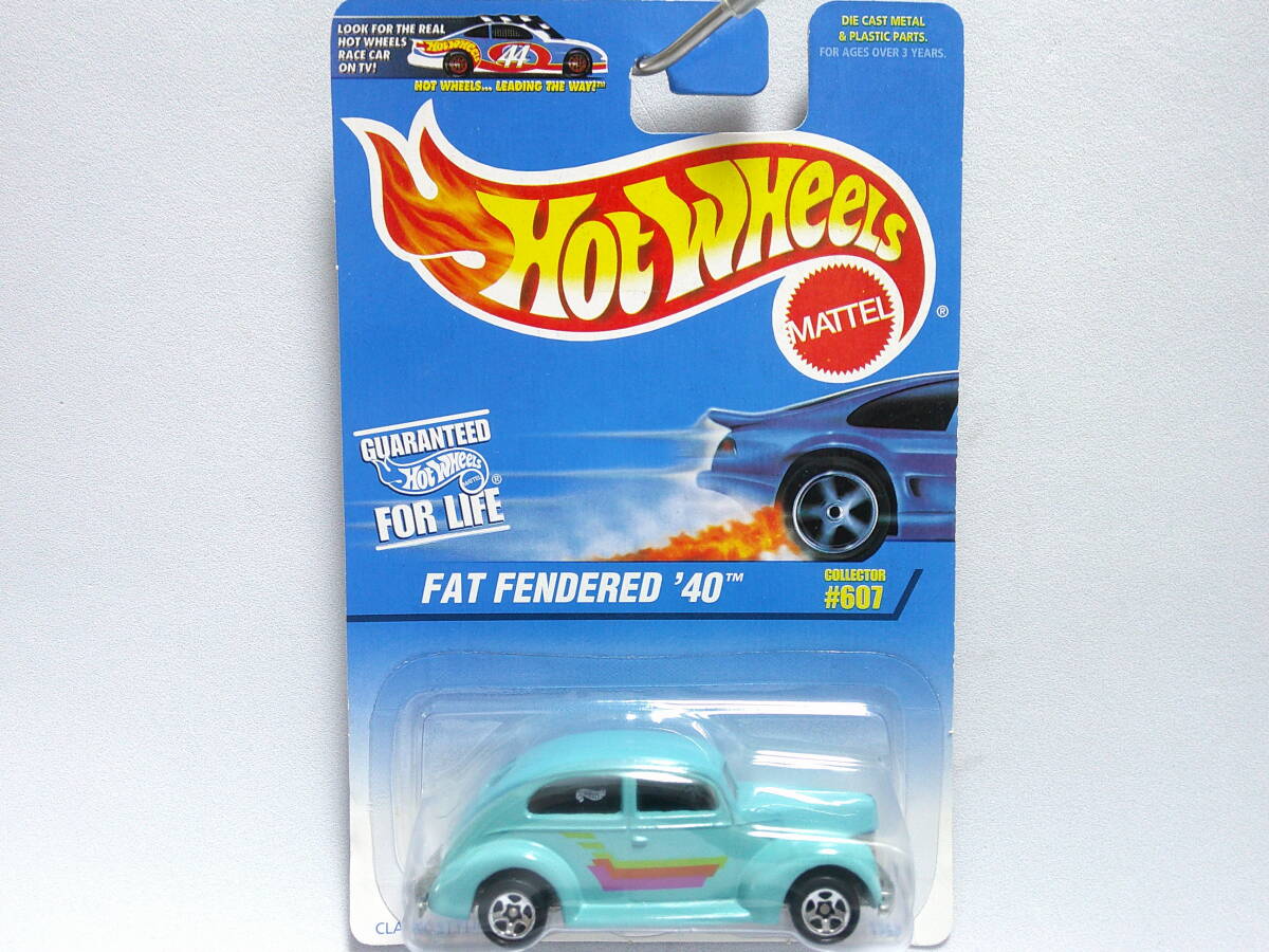 ホットウィール (ターコイズ) '40 フォード Fat Fendered '40 <未開封> Hot Wheels 拍卖