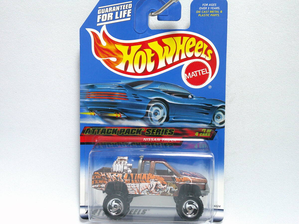 ホットウィール (茶) ニッサン ハードボディ トラック <未開封> Hot Wheels 拍卖