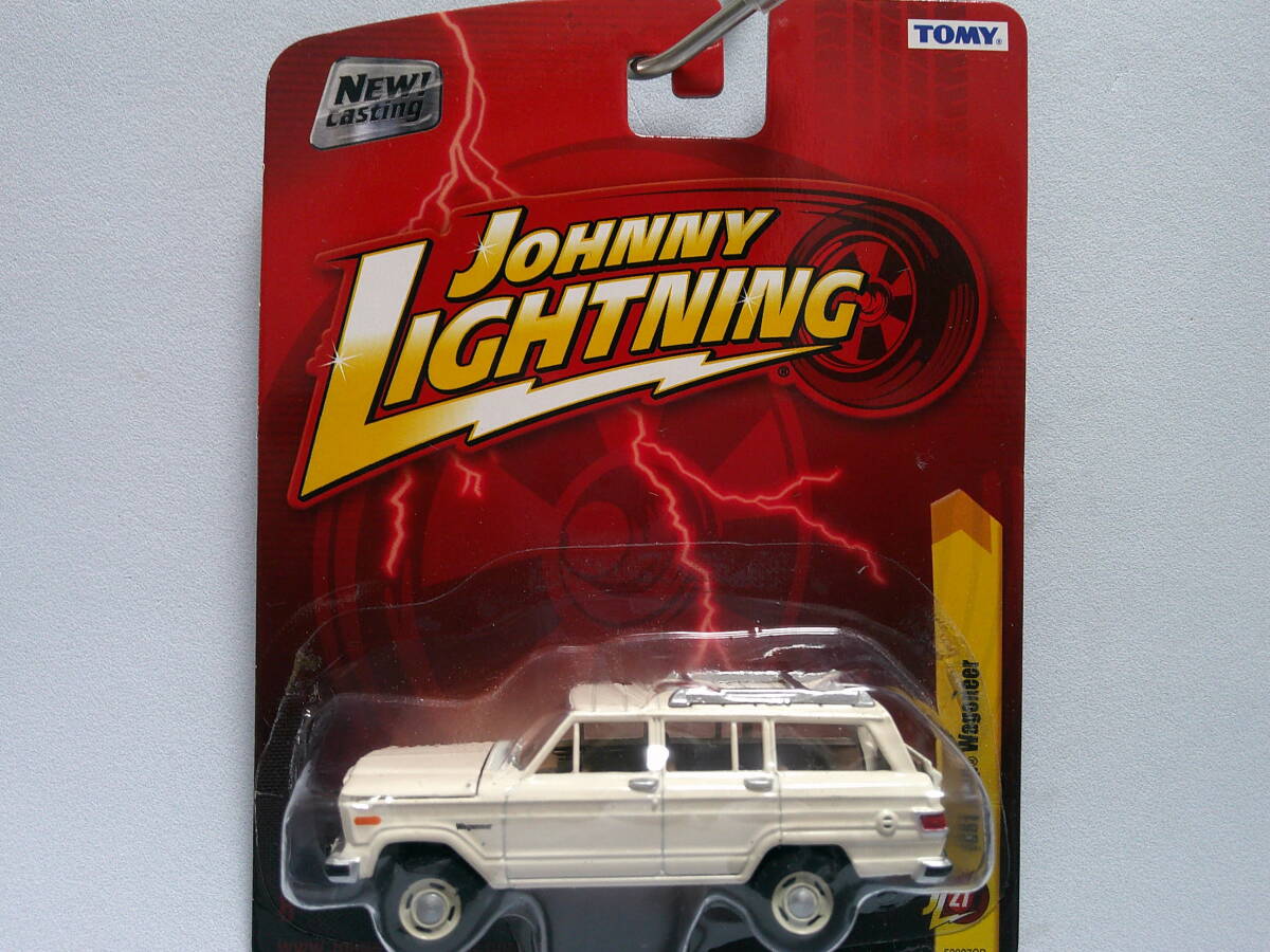 ジョニーライトニング (乳白) '81 ジープ ワゴニア <未開封> Johnny Lightning拍卖