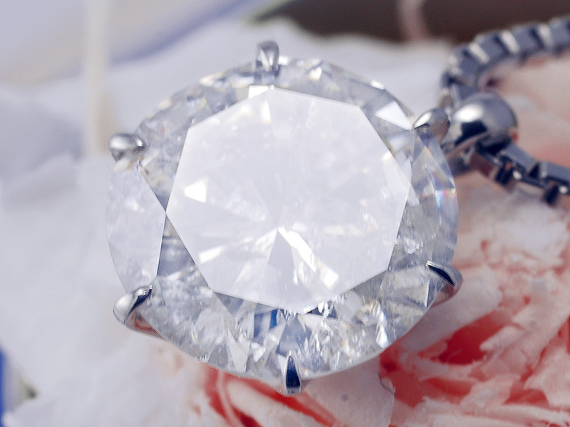 【Xmas1円スタート送料無料!】定価2480万『過去最高級』天然ダイヤネックレス 2.670ct F/SI2/G 注目 新品 贈答品 鑑定書付き拍卖