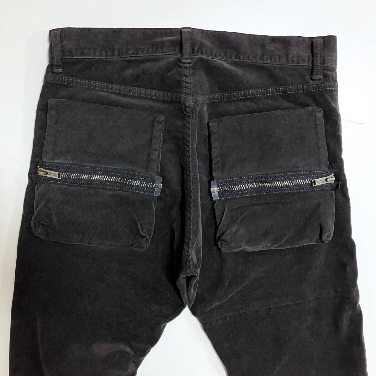 2022AW UNDERCOVERISM 変形 ジップ ポケット コーデュロイ パンツ ダークブラウン 2サイズ アンダーカバー archive 5080435拍卖