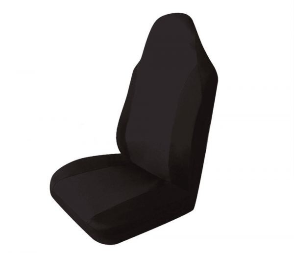 車用シートカバー ブラック 運転席/助手席兼用 シートを汚れから守る 汎用品 LP-TIROL2155BK拍卖