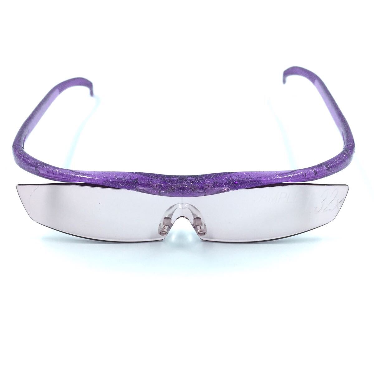 Hazuki ハズキルーペ コンパクト ニューパープル 1.32倍 レンズカラー 拡大鏡 日本製拍卖