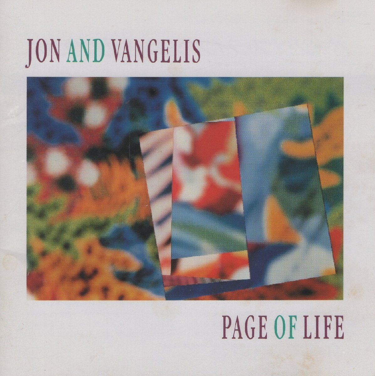 ◆ジョン&ヴァンゲリス JON&VANGELIS / ページ・オブ・ライフ PAGE OF LIFE / 1991.10.21 / 4thアルバム / BVCA-103拍卖