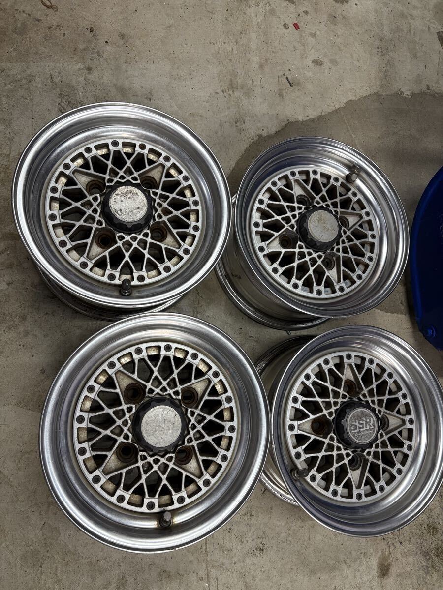 当時物 フォーミュラメッシュ SSR 10インチ ローバーミニ ミニクーパ ミニ PCD 101.65 4本 5J たぶん拍卖