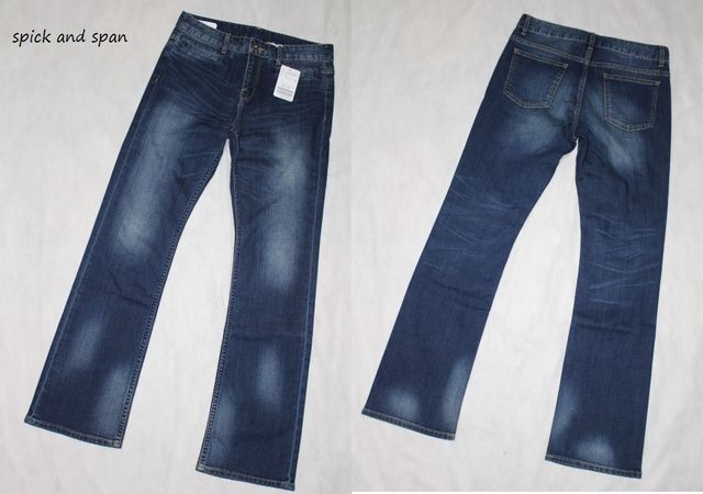 スピックアンドスパン*spick and span★ストレッチデニムフレアーパンツ(40)/新品拍卖