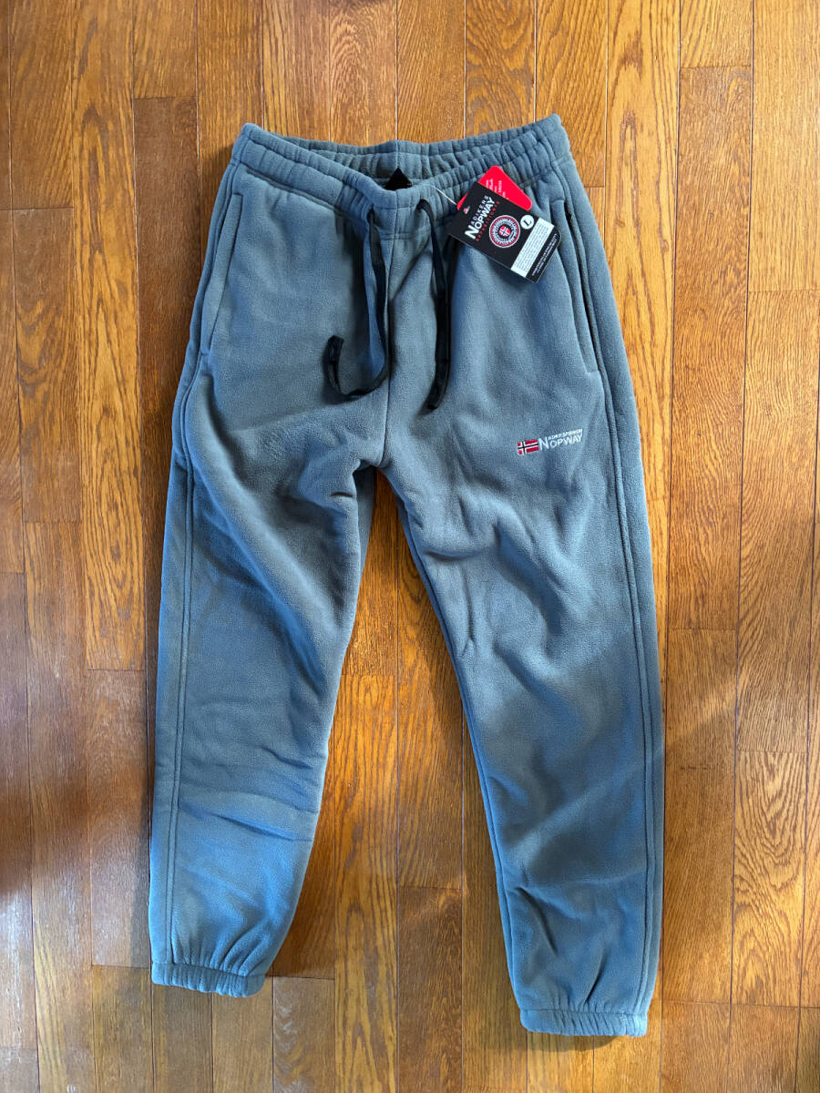 新品 ノルウェーアウトドア超防寒ポリアミド起毛アウトドアパンツ Lサイズ 灰青拍卖