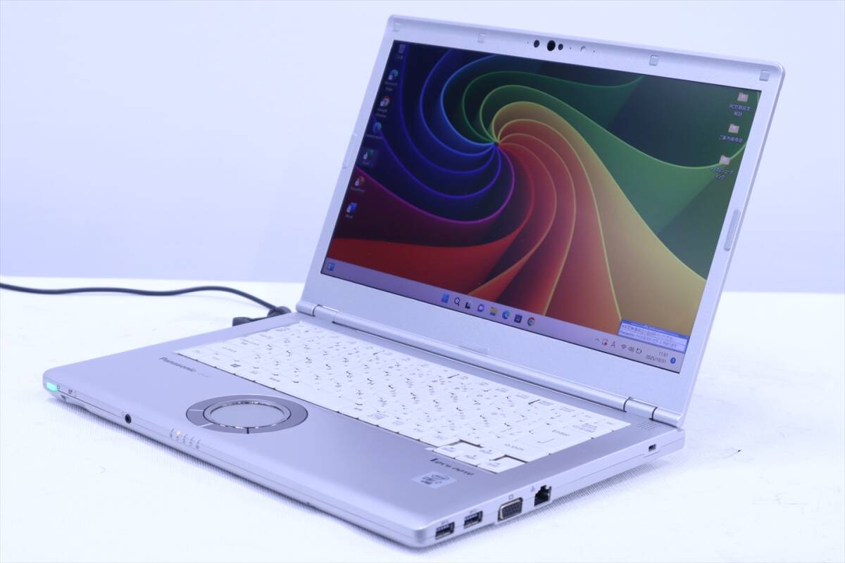 卸売 パワフルモデル 10世代Corei7 Let's note CF-LV9T11VS LTE i7-10810U 16G 512G 14.0FHD Wi-Fi6 Win11 リカバリ 軽量 BBA評価拍卖