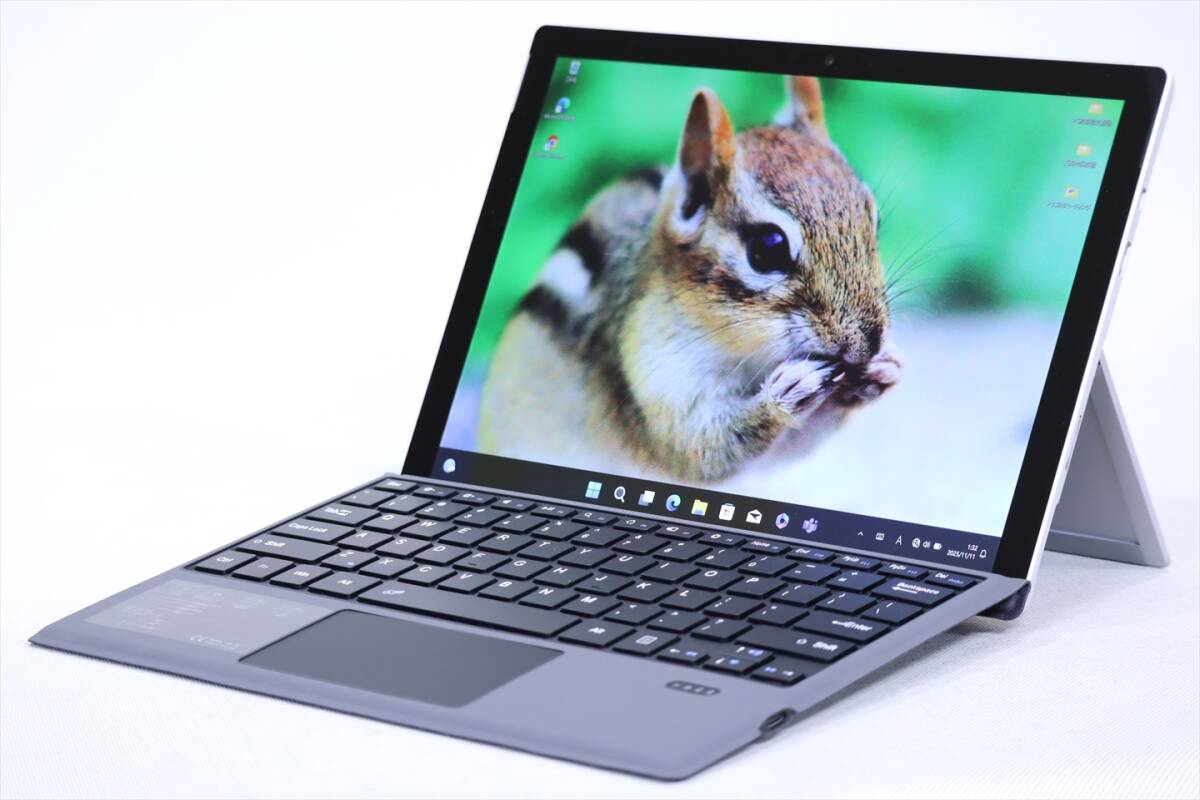 即配 良品 バッテリー良 軽量約770g 2in1 Surface Pro 6 i5-8350U 8G 256G 12.3タッチ Win11 リカバリ 新品キーボード追加可 AAA評価拍卖