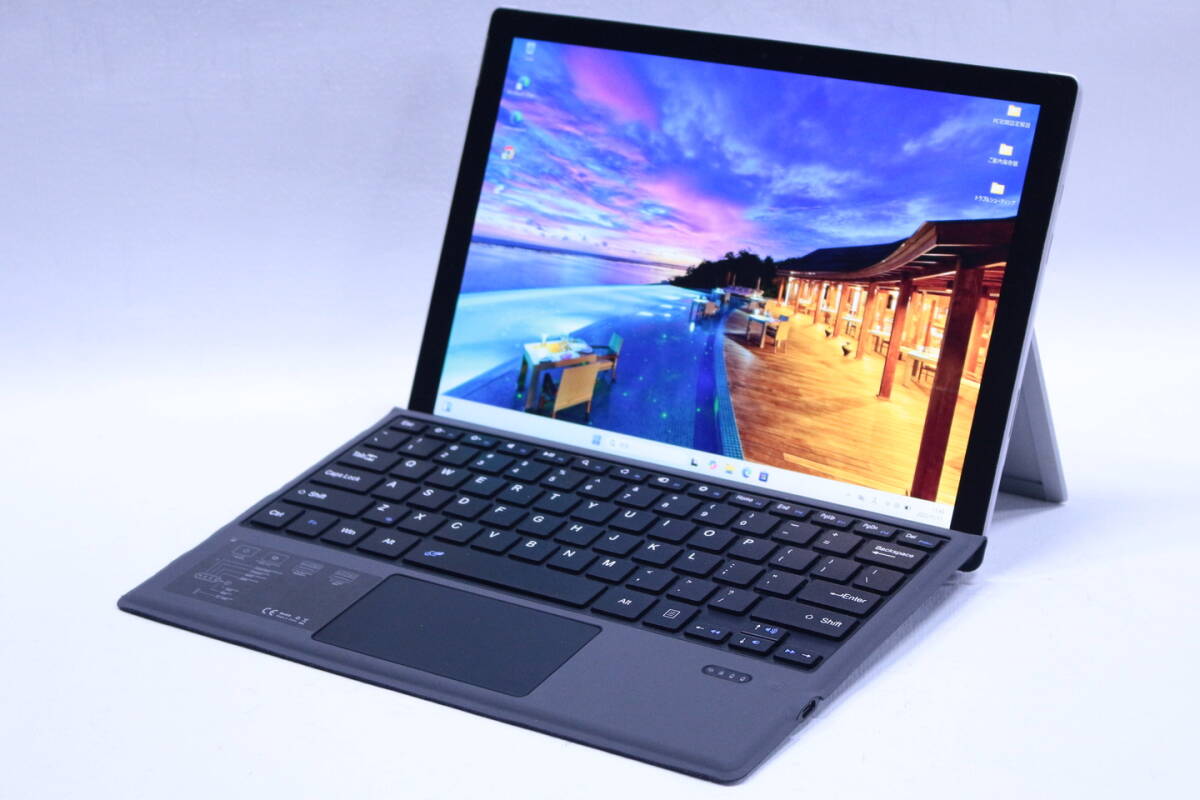 即配 良品 バッテリー良好 薄型軽量 Surface Pro 6 i5-8350U 8G SSD256G 12.3PixelSense Windows11 新品キーボード追加可 AAA評価拍卖
