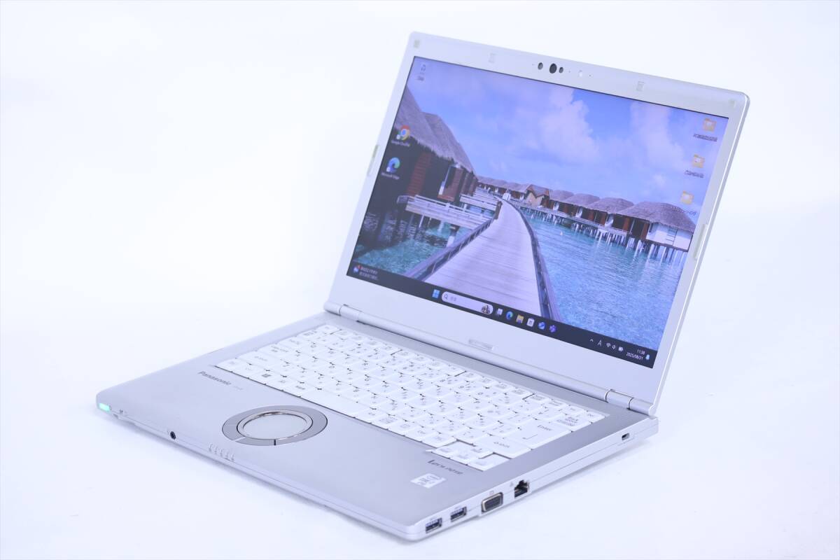 1円~ 軽量パワフルモデル 10世代Corei7 Let's note CF-LV9T11VS LTE i7-10810U 16G 512G 14.0FHD WiFi6 リカバリ バッテリー良 BBA評価拍卖