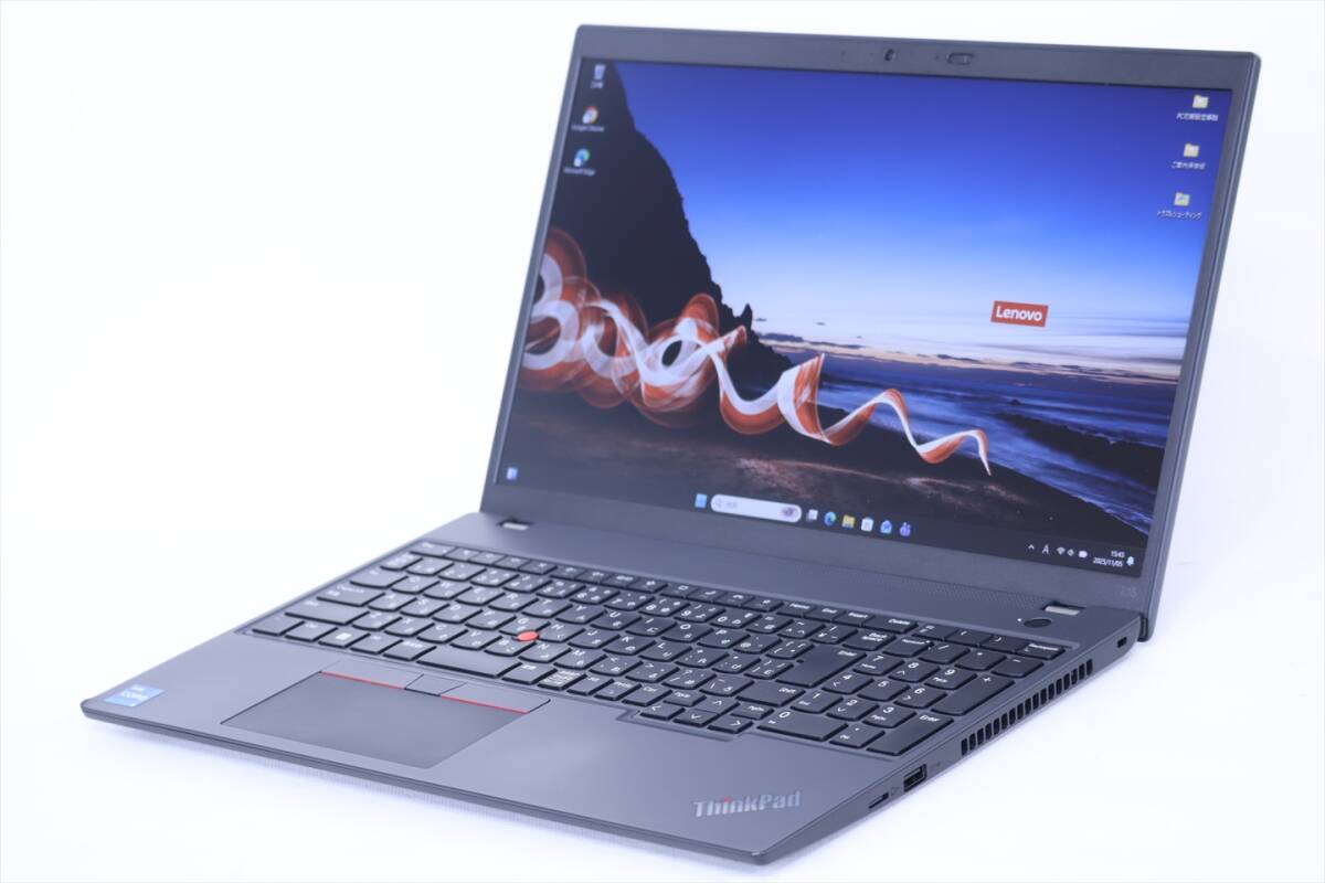 1円~ 2022年モデル 12世代Corei5 Office20019 ThinkPad L15 Gen3 i5-1235U 8G 256G 15.6FHD Win11 リカバリ バッテリー良 BAA評価拍卖