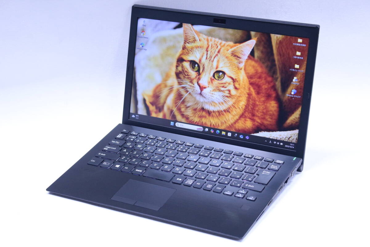 1円~ バッテリー良好 薄型軽量 VAIO Pro PG VJPG1113 i5-8250U 8G SSD256G 13.3FHD カメラ HDMI Win11リカバリ 日本製 BAA評価拍卖