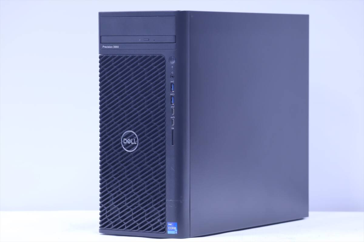 即配 RTX A2000-12G 2023年パワフルモデル 13世代Corei7 Precision 3660 Tower i7-13700K 32G 512G+500G Win11 B-A評価拍卖