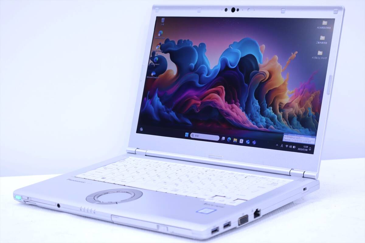 即配 累積使用時間少 パワフルモデル Let's note CF-LV8SDKVS i7-8665U 16G 512G 14.0FHD Win11 リカバリ BBA評価拍卖