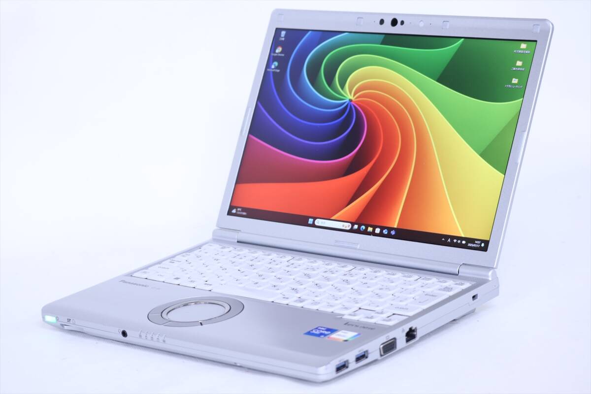 1円~ バッテリー良 快速モデル 11世代Corei5 Let's note CF-SV1 i5-1145G7 16G 256G 12.1WUXGA WiFi6 Win11 リカバリ BAA評価拍卖