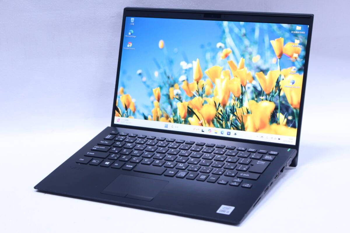 1円~ 薄軽量フラットデザインモデル 10世代Corei5 VAIO Pro PK VJPK13C11N i5-1035G1 8G SSD256G 14.0FHD WiFi6 Win11 BAA評価拍卖