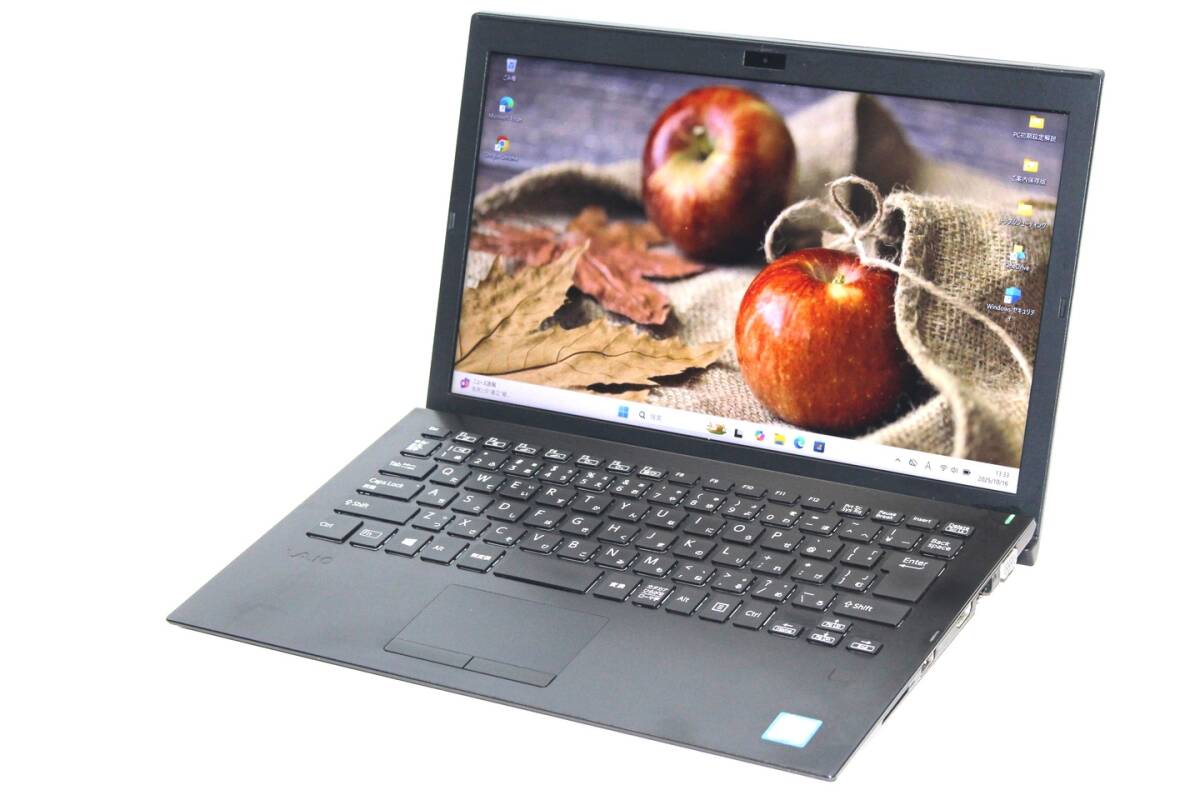 1円~ バッテリー良好 薄軽量パワフルモデル Corei7 VAIO Pro PG VJPG11C11N i7-8550U 16G SSD256G 13.3FHD Win11 BAA評価拍卖