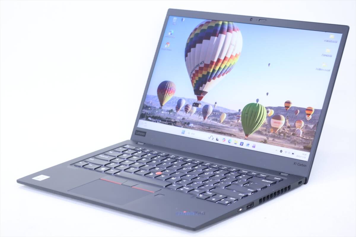 即配 良品 2021年パワフルモデル Corei7 16Gメモリ ThinkPad X1 Carbon Gen8 i7-10510U 16G 256G 14.0FHD Wi-Fi6 Win11 薄型 AAA評価拍卖