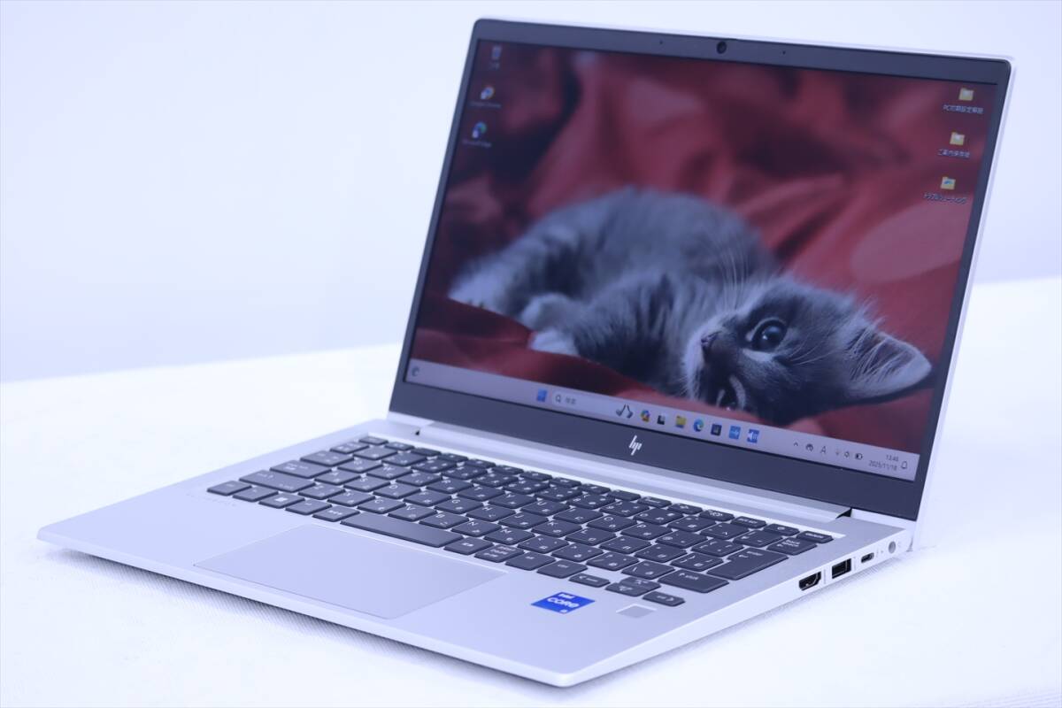 即配 良品 2025年快速モデル 13世代Corei5 HP EliteBook 630 G10 i5-1335U 16G 256G 13.3FHD Wi-Fi6 Win11 リカバリ バッテリー良 AAA評価拍卖