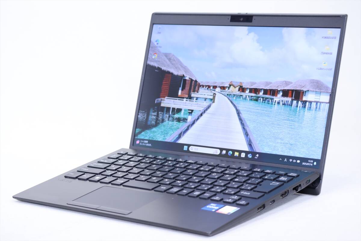 即配 良品 2022年快速モデル 12世代Corei5 バッテリー良 VAIO Pro PG VJPG214 i5-1235U 16G 256G 13.3FHD Wi-Fi6 Win11 リカバリ ABA評価拍卖