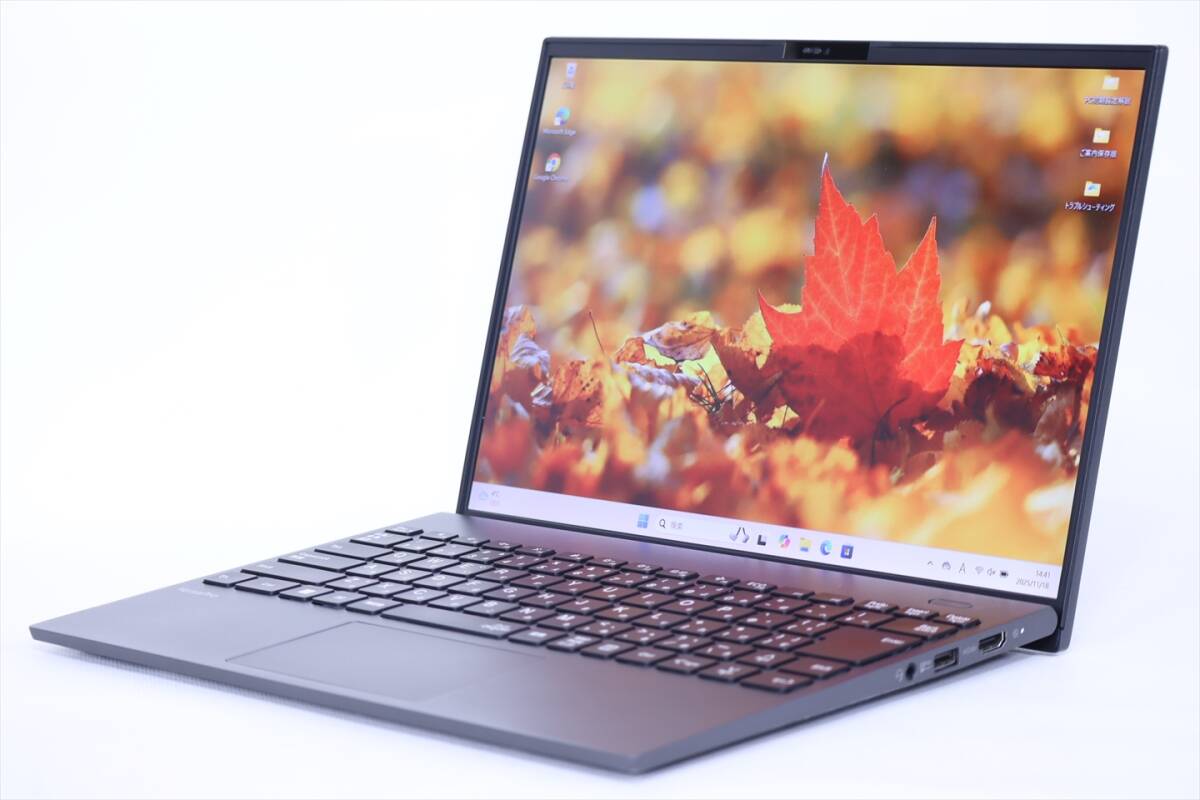 即配 2022年パワフルモデル WUXGA液晶 11世代Corei7 VersaPro VB VKV50G/B i7-1195G7 16G 256G 14.0型 Wi-Fi6E Win11 バッテリー良 BBA評価拍卖