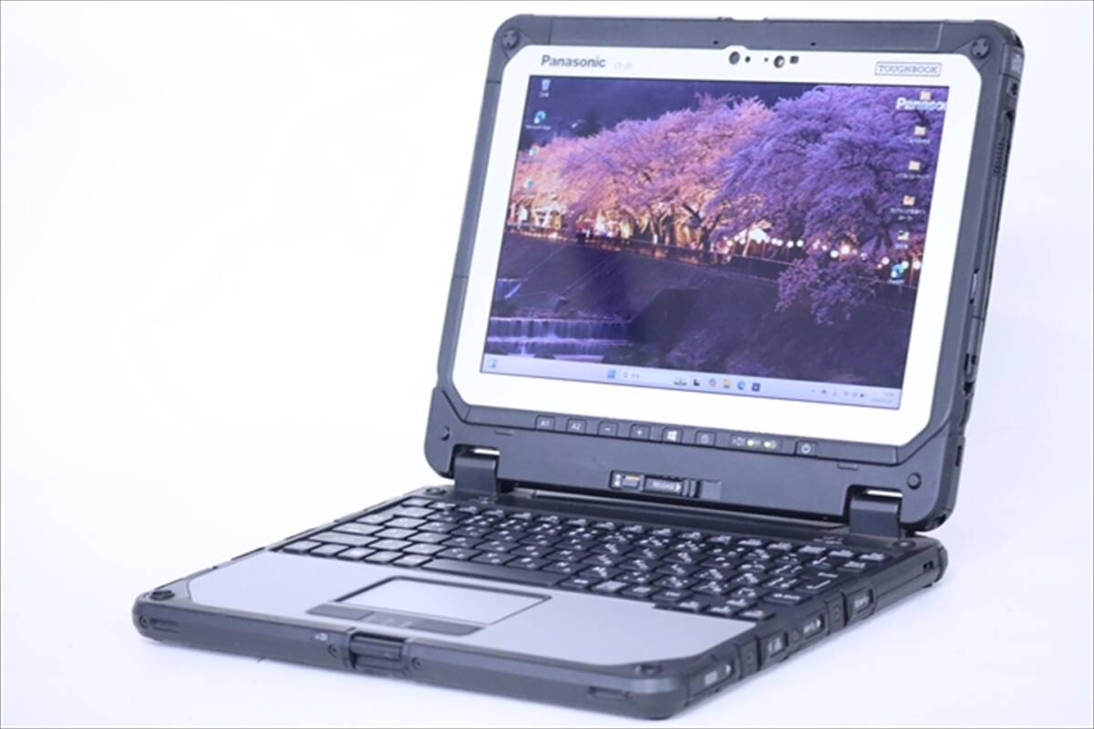 1円~ 超堅牢 防水防塵 2in1 タブレット TOUGHBOOK CF-20E0385VJ i5-7Y57 4G 128G 10.1WUXGA Windows11 BAA評価拍卖