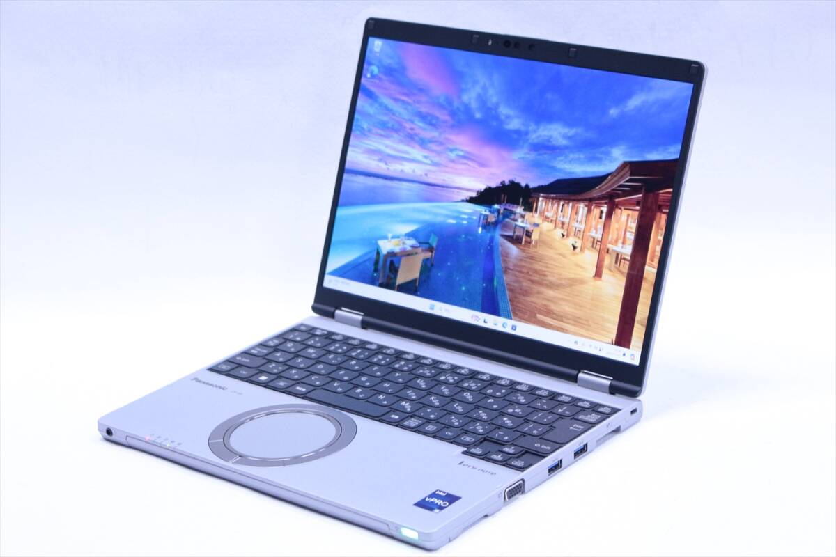 卸売 外装良好 累積1440時間 12世代Corei5 Let's note CF-SR3S13AS i5-1245U 16G SSD256G 12.4WUXGA+ Win11リカバリ 軽量 ADA評価拍卖