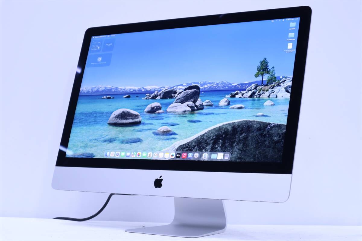 即配 美品 美麗5K液晶 32Gメモリ iMac 2020 Ci5-3.30G i5-10600 32G 1TB Pro 5300 27.0Retina 5K OS 26 Tahoe SAA評価拍卖
