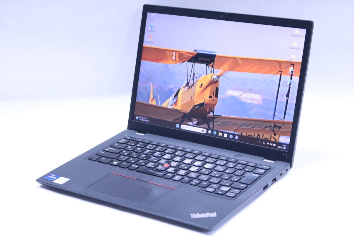 即配 良品 2022年モデル 12世代Corei7 ThinkPad L13 Gen3 i7-1255U 16G SSD512G 13.3WUXGA WiFi6 Win11リカバリ バッテリー良 AAA評価拍卖
